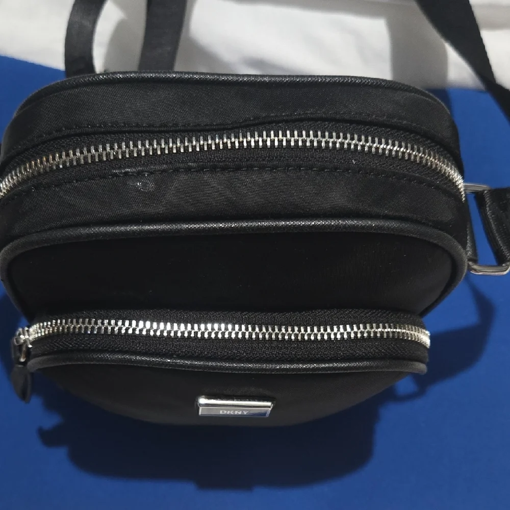 DKNY Men's Black Messenger Bag